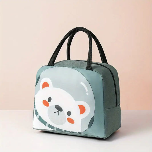 Lunch bag- White Bear