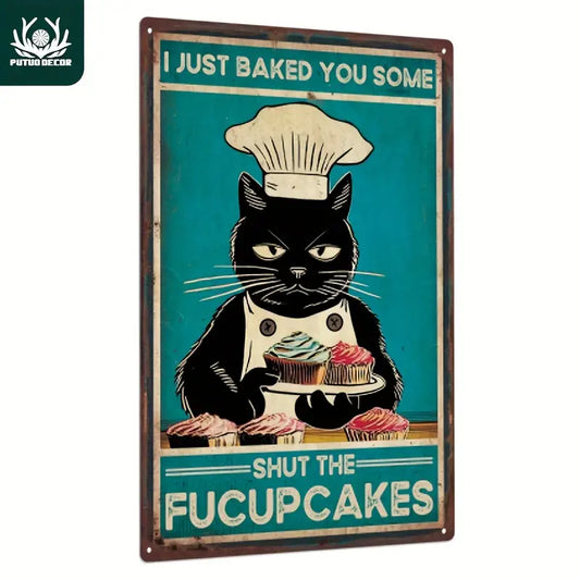 Cat - I baked you some cupcakes!