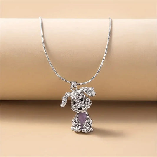 Necklace- Sparkly Dog